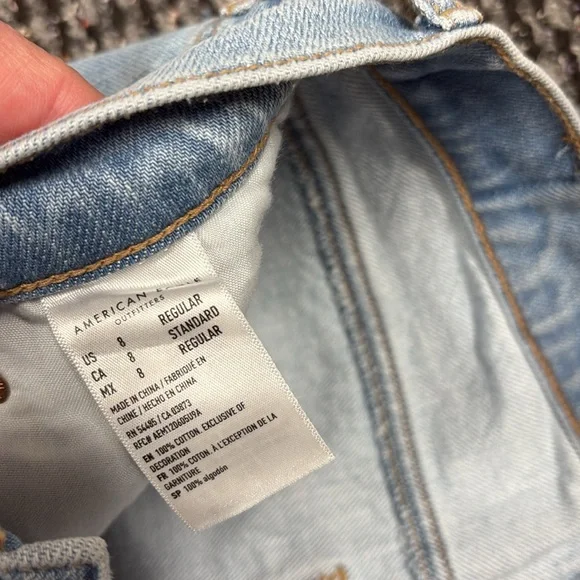 American Eagle Outfitters Light Blue Boot Cut Jeans - Picture 4 of 5